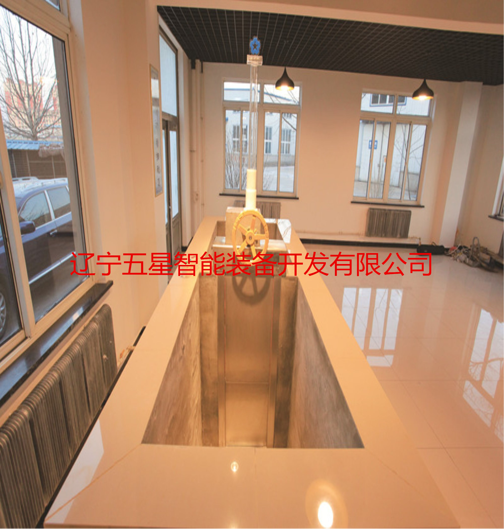 排雨水明沟穿越隔断截断装置